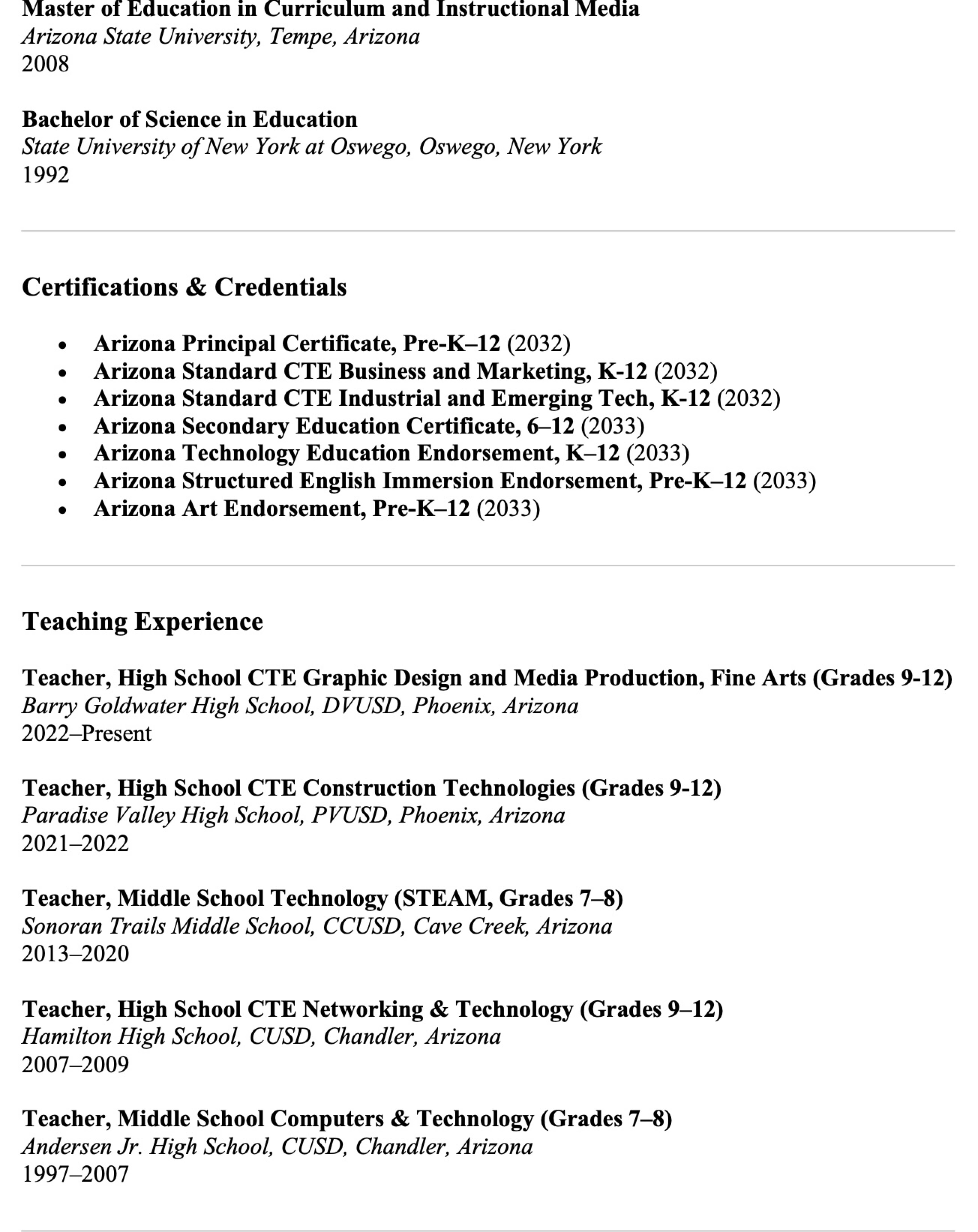 Richard Lehmann Resume Page 02